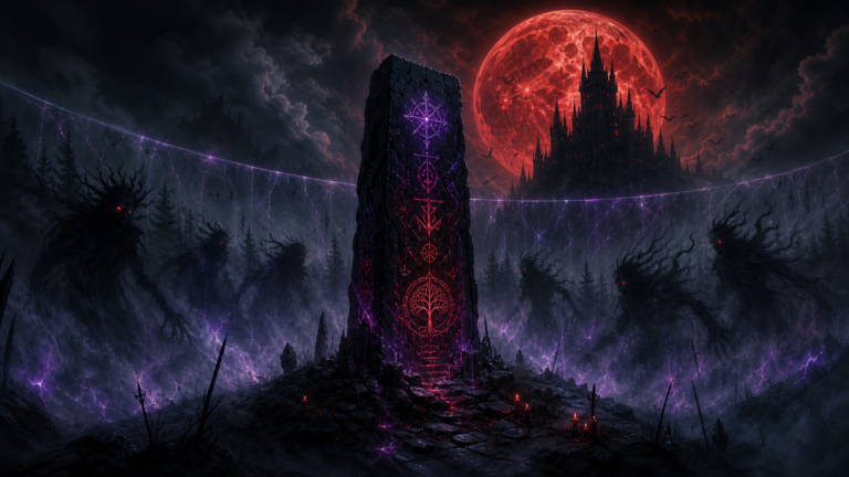 The Seven Covenant Stones: How Ancient Magic Anchored the Veil (and Why the Seventh Failed)