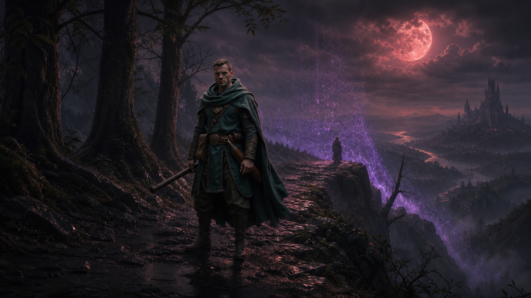 Unofficial Witnesses Who Is Allowed to Testify When the Veil Thins Londyn Publishing Moonlit ridge where the Veil thins violet shimmer over wet stone a distant figure at the edge