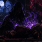 The Lore Reader Revolution Why BookTok Is Obsessed with WorldBuilding Over Plot Londyn Publishing A shadowy figure reading an ancient glowing tome by candlelight in a gothic fantasy setting